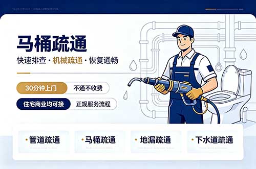 随州马桶疏通