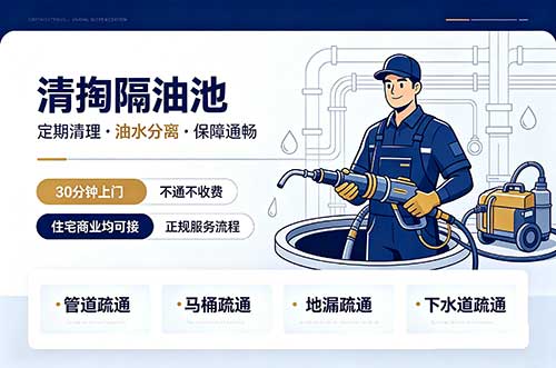 随州清掏隔油池